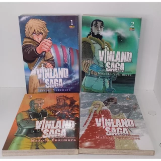 Manga Vinland Saga volume 1, 2, 3, 4 Makoto Yukimura