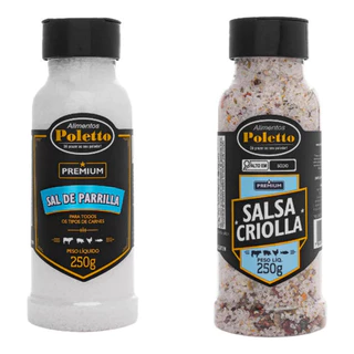 Kit Sal Parrilla Salsa Criolla E Original Poletto