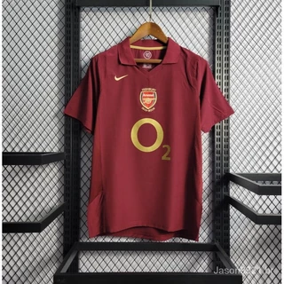 2005/06 Arsenal Camisa De Futebol Retro Home ll 1-1 YLUZ
