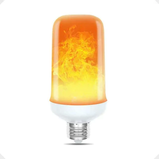 Lâmpada Led E27 9w Efeito Chama Fogo Bivolt 110v/220v Decora