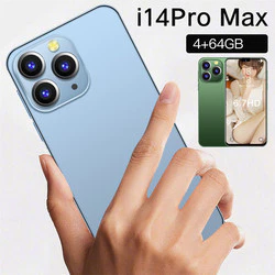 Novo Smartphone i14 Pro max 16GB + 1TB Tela Cheia 6.7 Polegadas Global Duplo SIM Android i14 4G 5G-GoodLuckGift