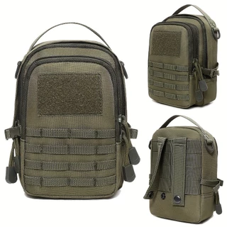 LUC Bolsa Portátil Molle Para Cintura Utilitária EDC Compacta Multiuso casual Celular De Grande Capacidade