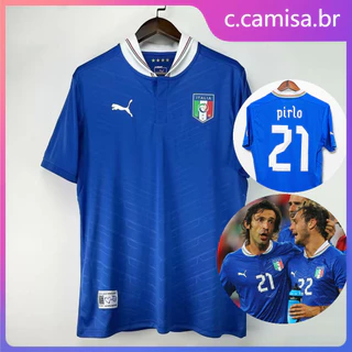 2012 Retro Itália Camisa I Nome Personalizado Número De Futebol