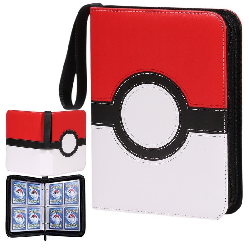 Pokemon Cards Album Book Cartoon Anime Novo 400pcs Game Card Vmax Gx Ex Holder Collection Pasta De Brinquedos Frios Para Crianças