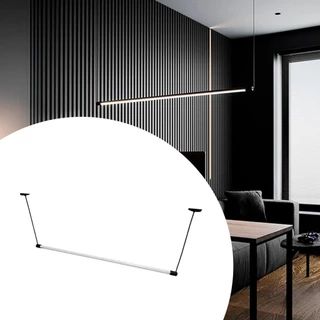 Pendente Slim Para Lâmpada Tubular Led T-8 Altura Regulável