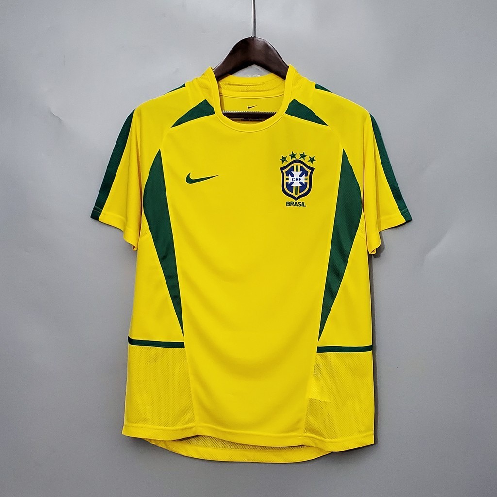 Camisa da equipa 2002 camisa retro do futebol VWRO