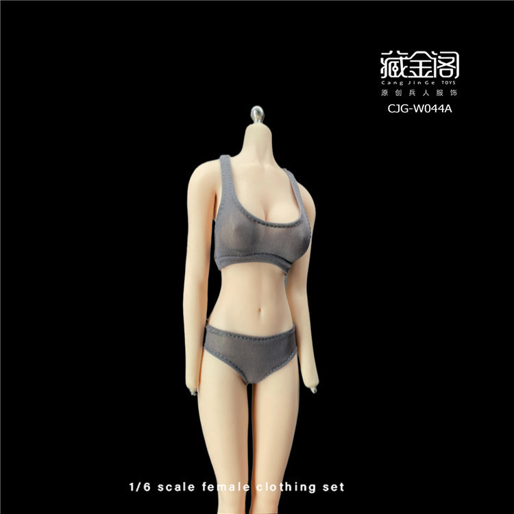 CJG-1206 1/12 Scale Clothes Swimsuit Bodysuit Model for 6 TBL SHF