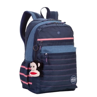Mochila 2 Compartimentos Paul Frank World - Jeans Sestini em Oferta na Shopee