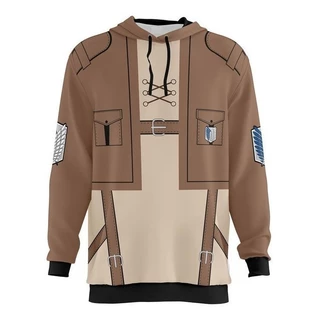 Blusa Moletom Sublimada Attack On Titan Jaqueta Exploração