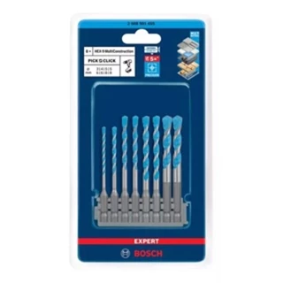 Jogo Bosch Expert Hex-9 Multiconstruction Ø3-4-5-5-6-6-8-8mm