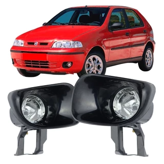 Par Farol Milha G2 Palio Strada Siena 2001 2002 2003 Vidro