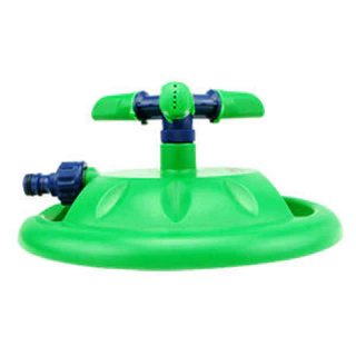 Aspersor 3 Saída Base Giratória Jardim Irrigação 360° Amanco