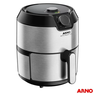 Fritadeira sem Óleo Arno Airfry Super Inox com 4,2L de capacidade e Cesto Removível IFRY
