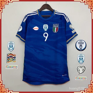 Camisa de time Itália 23/24 casa fãs versão S-4XL Camisa de Futebol 【Frete grátis】