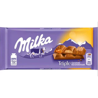 Chocolate Milka Triple Caramelo 90g