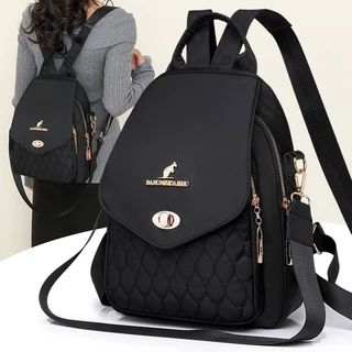 Mochila estilo coreano moda bordado linha ombro Messenger Bag prático Oxford pano viagem mochila pequena das mulheres