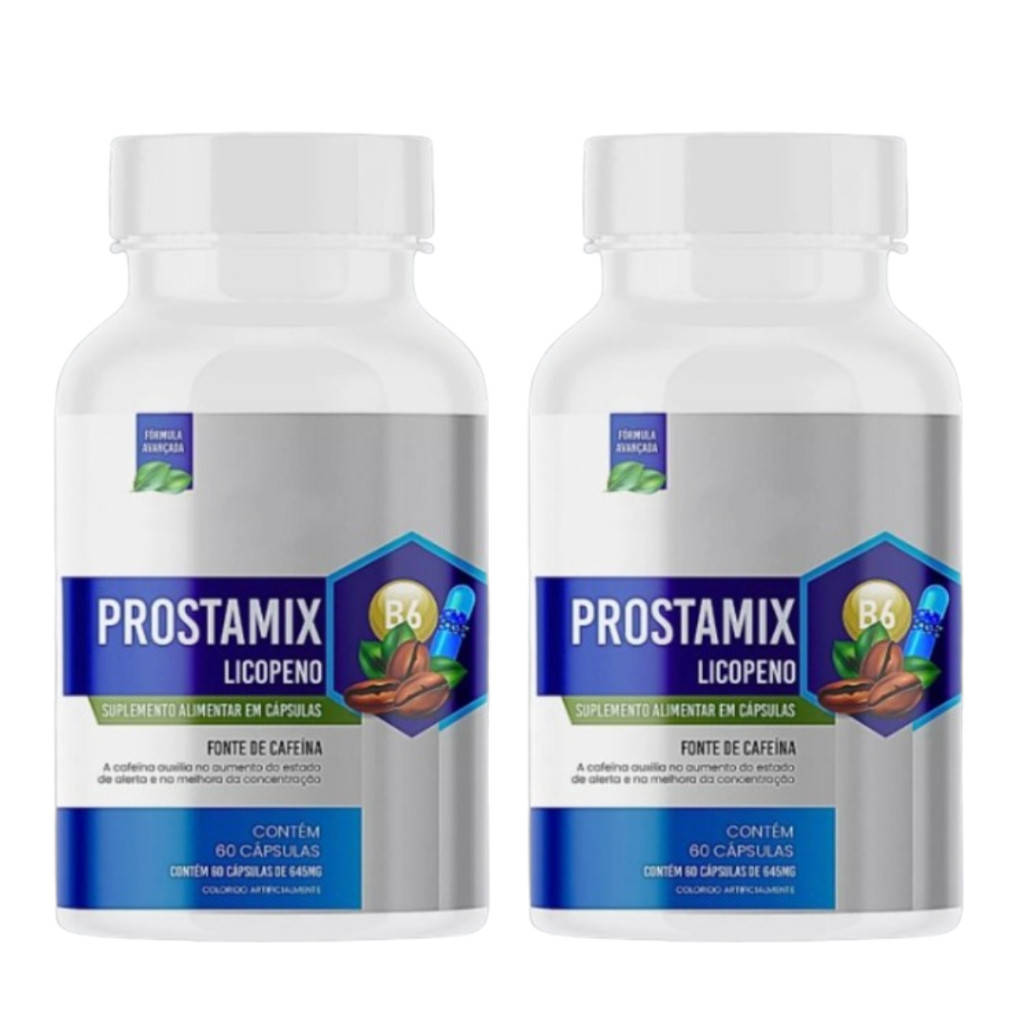 2 Potes Prostamix Total 120 Cáp Original Fórmula Avançada - Promoção ...