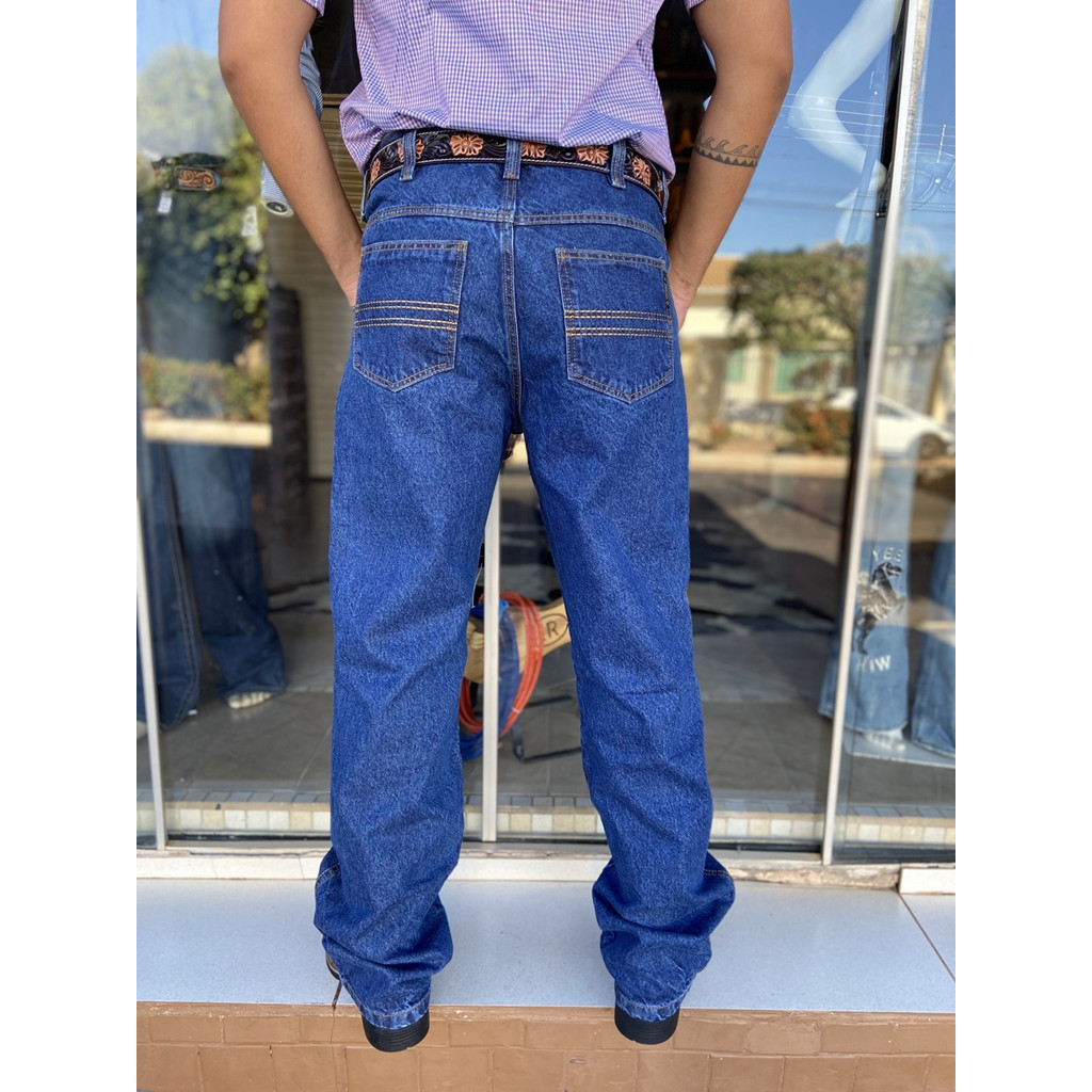 Calça Masculina Bull Roper Country Ideal P/ Usar Com Texana | Shopee Brasil