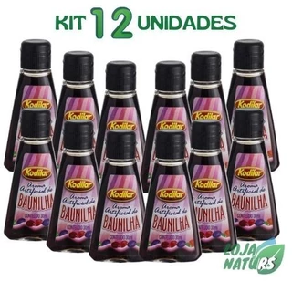 KIT 12 Unid. Aroma Artificial de Baunilha 30ml - Kodilar