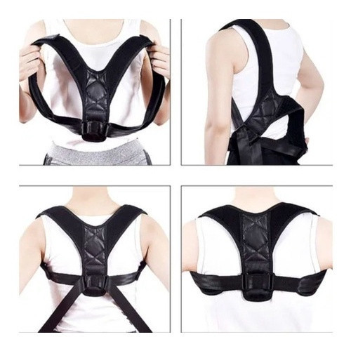 Cinta Lombar Colete Corretor Postura Coluna Regula