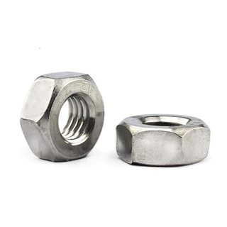 Porca Sextavada Aço Inox A2/304 Milímetros - Kit com 20 Unidades