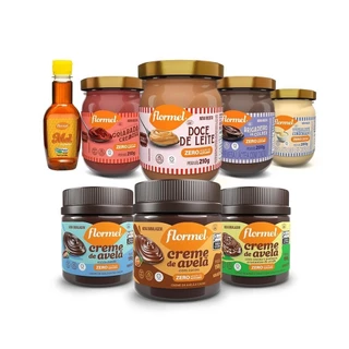 Kit Doces Cremosos Zero Completo Flormel