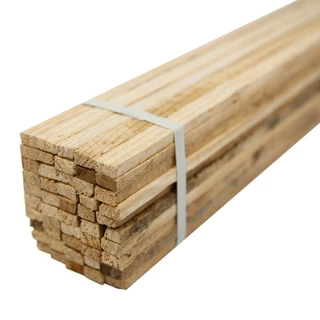  50 Ripas Sarrafos Madeira Para Acabamento Faixa Artesanato (50uni Unidades - 2x1x0.75CM)
