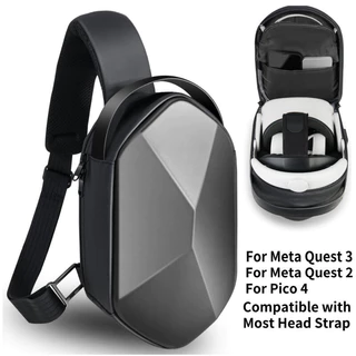 Estojo De Transporte Para Meta Quest 3 Elite Saco De Armazenagem Viagem Dura Mochila De Lona Oculus 2 Pico 4 Accessorie