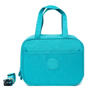 Bolsa Térmica com Zíper Alça de Mão e Transversal Qualis em Oferta na Shopee