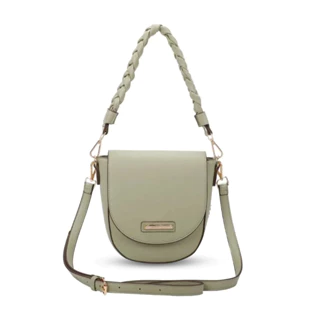 Bolsa Transversal Aba Média Ss23 Alça Trançada Fellipe Krein em Oferta na Shopee