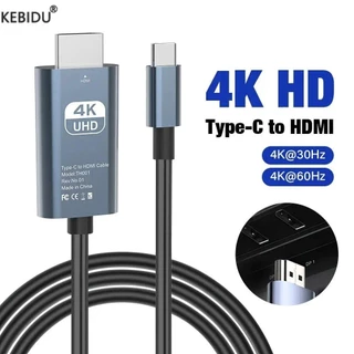 Cabo Adaptador USB C Para HDMI 4K Tipo De Ultra Alta Velocidade Mesa