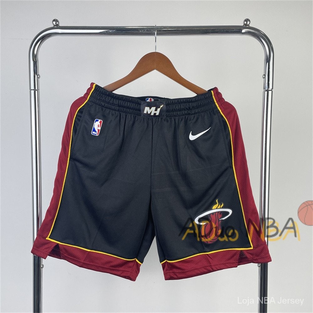 Hot Pressed Bermuda De Basquete Nba Shorts Miami Heat Jimmy Butler Icon Edition Joel Embiid Bam