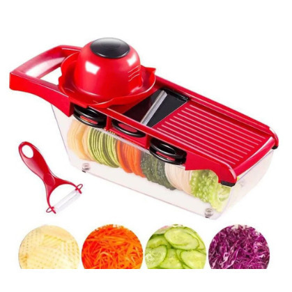 Mandoline Slicer Fatiador Cortador De Legumes 10 Em 1 Fruta Ralador Cozinha Descascador