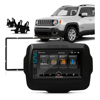 Central Multimídia MP5 Roadstar RS404BR 7" BT USB SD AUX + Câmera Ré Borboleta + Moldura 2din Peça em Oferta na Shopee