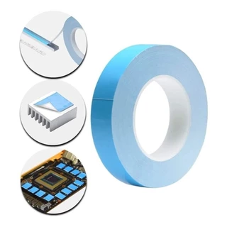 Fita Adesiva Thermal Pad Alta Temperatura Adesivo Térmico Dupla Face 2mx15mm