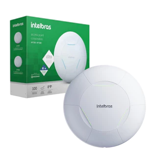 Roteador Access Point Corporativo Ap 310 Wi-fi Intelbras Branco Gerenciamento Centralizado Empresarial Teto Parede em Oferta na Shopee