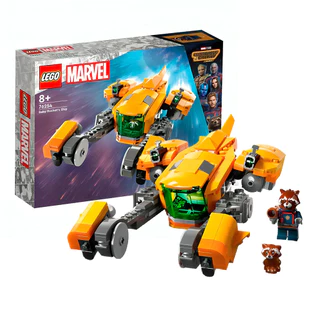 Lego Marvel Nave Baby Rocket 330 Peças 76254 - Lego