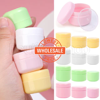 [Wholesale Price] Travel Loção Creme Facial Cosmética-Frascos Plásticos Com Tampa-Frasco Vazio Plástico Maquiagem-Para Sais De Banho Pó Cosmético -