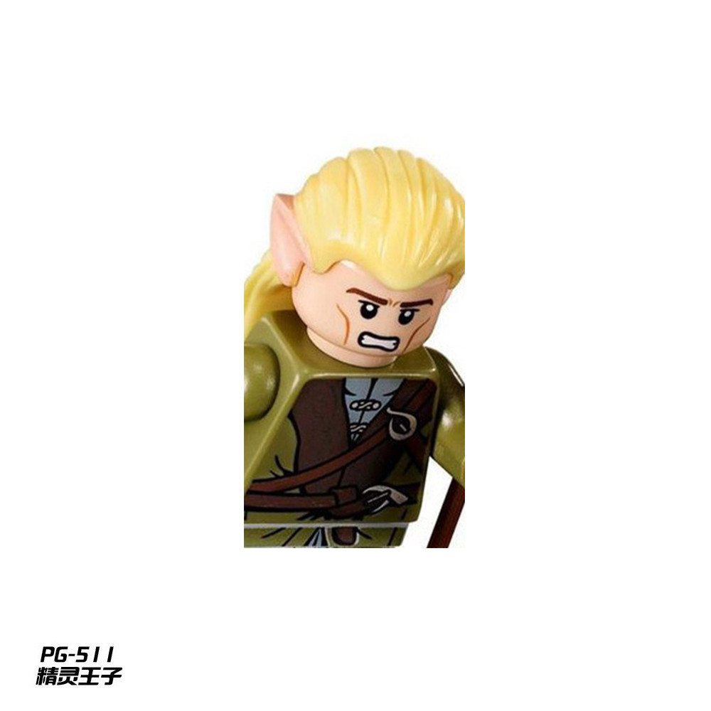 O Senhor Dos Anéis Minifiguras Construindo Blocos De Hobbits Gandalf ...