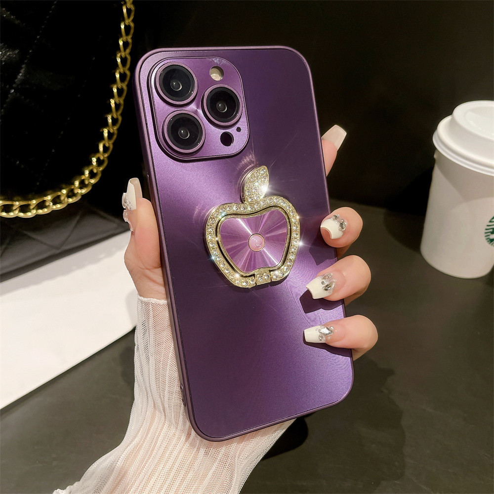 Estojo De Luxo Para Telefone IPhone 11 12 13 14 15 Pro Max 15 Mais Com Câmera Proteção Total À Prova De Choque Rígido