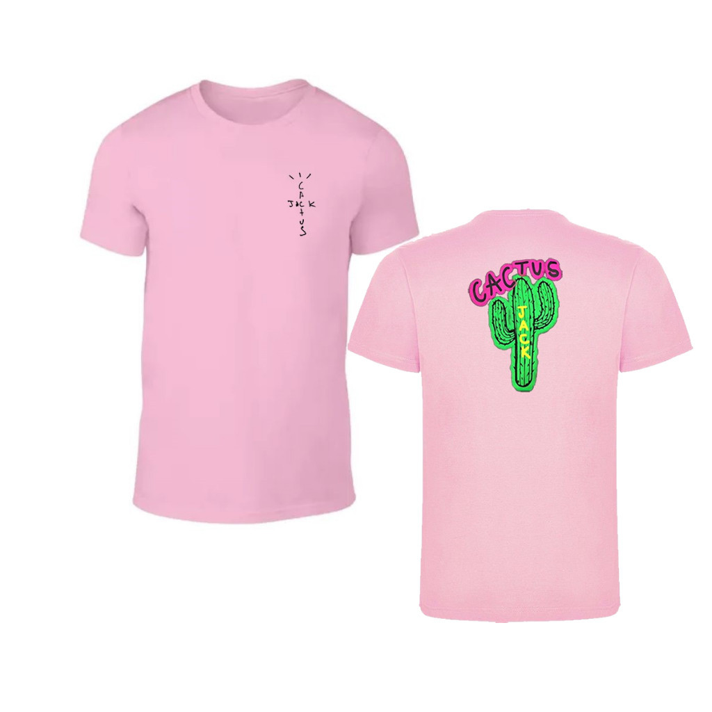 Camisa Camiseta Travis Scott Cactus Jack Básica Rap Estampada