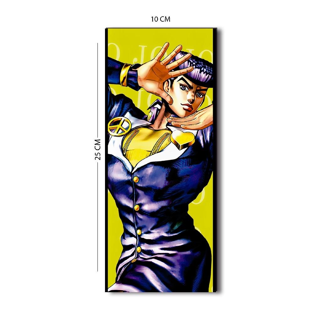 Placa Mdf Mini 28x10cm Jojo's Bizarre Adventure Josuke | Shopee Brasil
