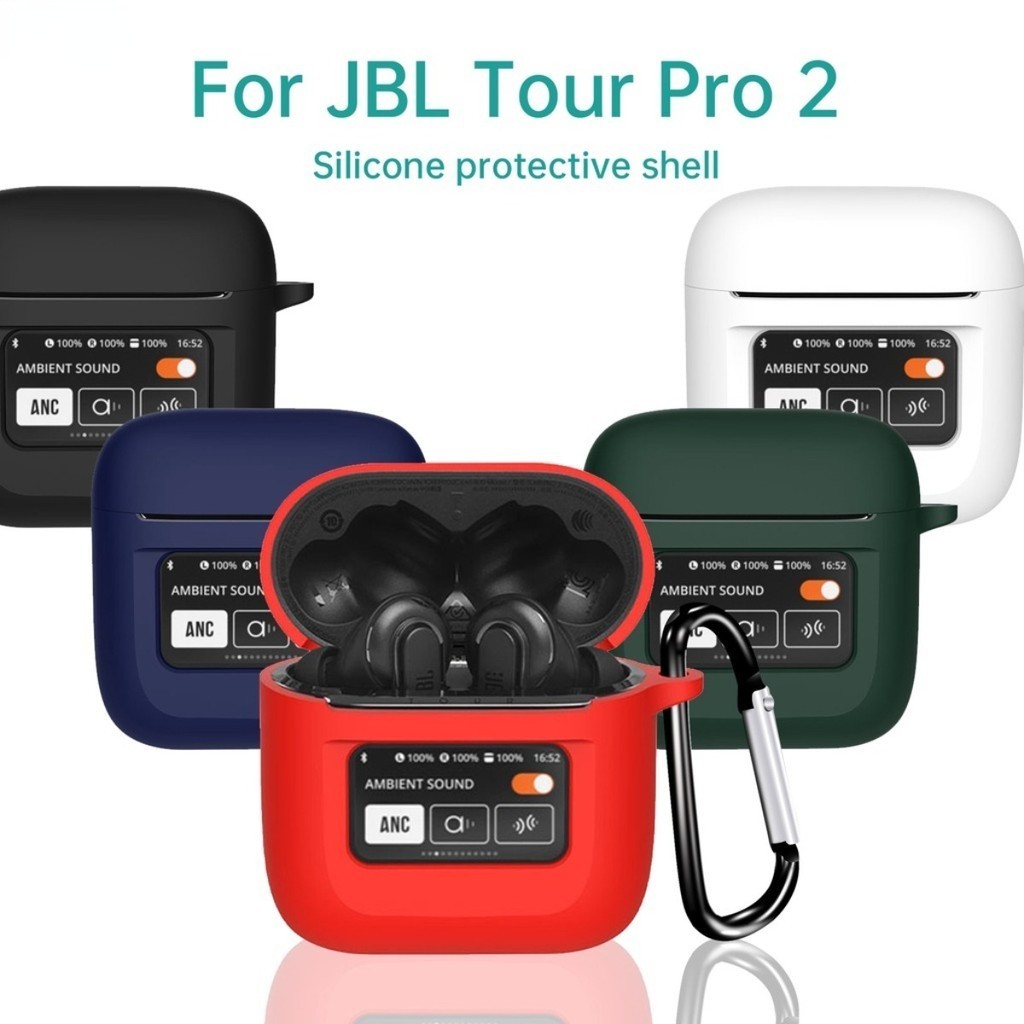 Capa Protetora De Silicone Para Fone De Ouvido Bluetooth JBL Tour Pro 2 ...