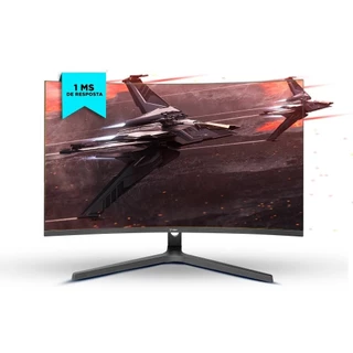 Monitor Gamer Husky Storm 700 27 LED, Curvo Wide, WQHD, 165Hz, 1ms, HDMI e DisplayPort, Adaptive Sync, VESA - HGMT008