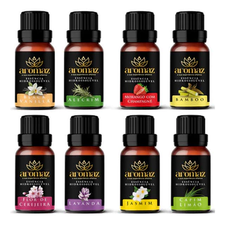 Essência Hidrossolúvel Aromaz Escolha Sua Fragrância 10ml