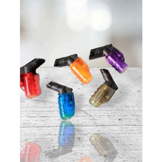 Mini Maçarico Super Portátil À Gás Recarregavel Travamento de Chamas Cores Sortidas Cozinha Artesanato Não Acompanha Gás