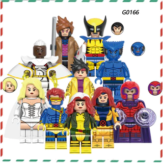 Montagem Infantil Bloco De Construção Superhero Steel Wolfminifigures Boy Toy MODEL DOLL