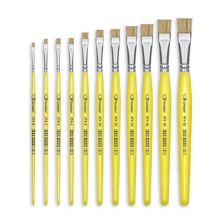 Pincel Escolar Chato Natural 474 CONDOR