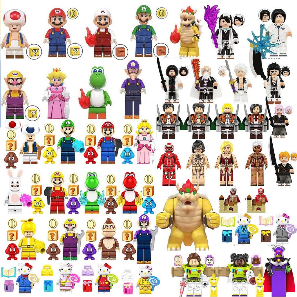 Brinquedos Para Crianças Luigi Yoshi Bebê plumber baby Blocos De Construção Minifiguras Modelo Boneca