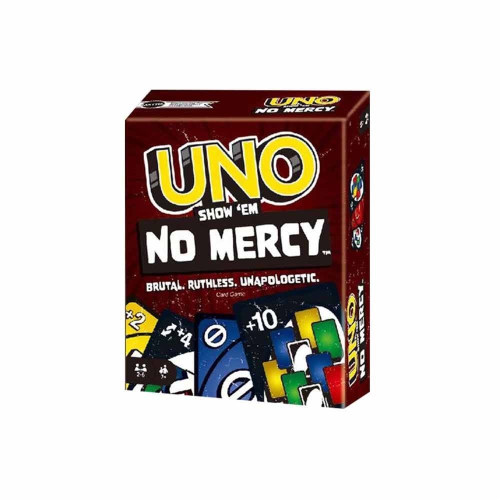 UNO Show Em No Mercy Card Game Multi Coloured Exciting New Twists From UNO Fast Dispatch
